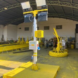 Pórtico móvel de Iluminação